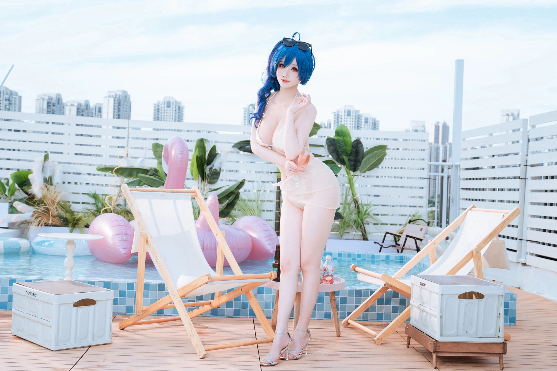 rioko凉凉子 – NO.143 圣姨泳装 0